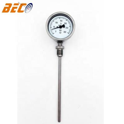 China Beco China Factory Sale Stainless Steel Case Water Heater Thermometer Temperature Measurement for sale