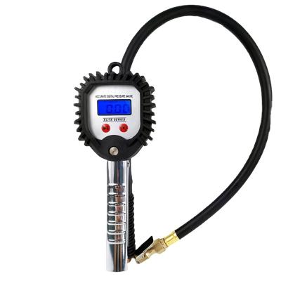 China Car Beco Inflator Gauge Vendor Tire Inflator Gauge Tire Air Inflator Digital Pressure Gauge for sale