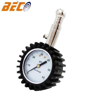 China Mechanical Car Beco Tire Pressure Gauge Dial Pressure Gauge Tire Pressure Monitoring Tool for sale