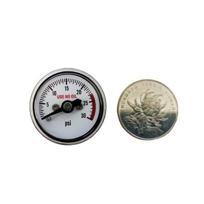 China Beco 100psi Plastic Case Mini Pressure Gauge For Fire Extinguisher Small Pressure Gauge for sale