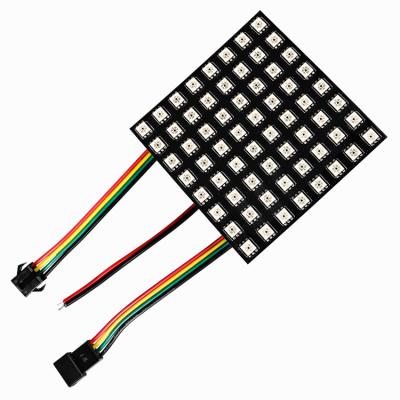 China Indoor led dot 8x8 led matrix apa102 apa102c sk9822 pixel led original manufacturer high resolution led matrix panel module for sale