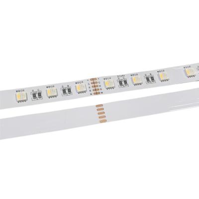 China High quality LANDSCAPE rgbw 3000k 6000k 10000k 4 in 1 flexible smd5050 24v 60led rgbw led strip for sale