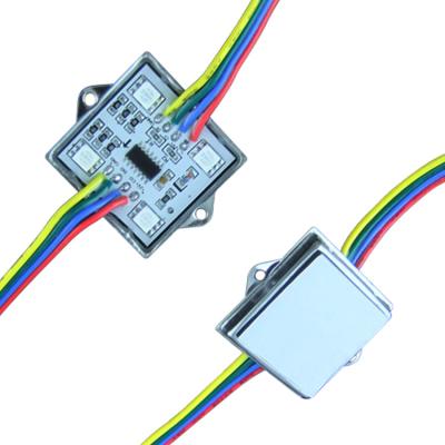 China INGAN ws2811 ws2801 square 35mm 36mm 4led smd5050 rgb pixel led string module for sale