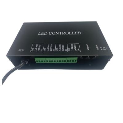 China LED DVI ethernet slave dmx spi RGB pixel H802RA online led controller L163 x W155 x H54 (mm) for sale