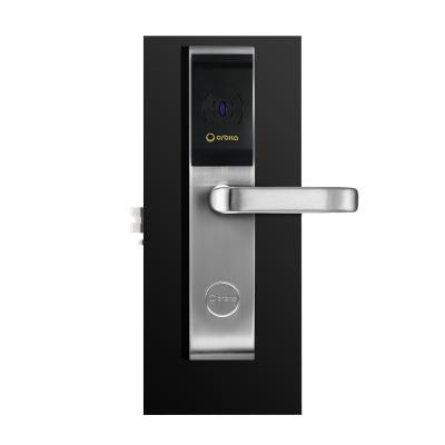 China Orbita Stainless Steel RF Card Swipe Door Electronic Smart Door Lock Hotel Room Locks With Free Software for sale