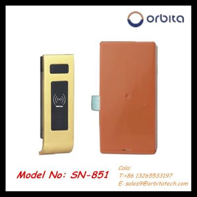 China Orbita cabinet lock smart cabinet locker locks with magnetic card, smart keyless cabinet locks design for SPA club for sale