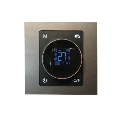 China Touch Button Low Price Air Conditioner Heater Thermostat Energy Saving Control For Hotel for sale