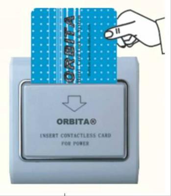 China Hotel Orbita Insert RFID Card To Win Power Energy Saving Switch For Hotel for sale