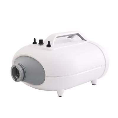 China Durable High Efficiency Moto Stepless Dual Speed ​​Adjustable Pet Hair Strength Dryer Dog Grooming Blower for sale