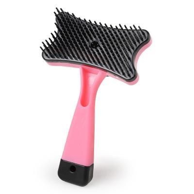 China MAHOO Pet Brush Pin Sus Hair Brush Pet Viable Cleaning Brush for sale