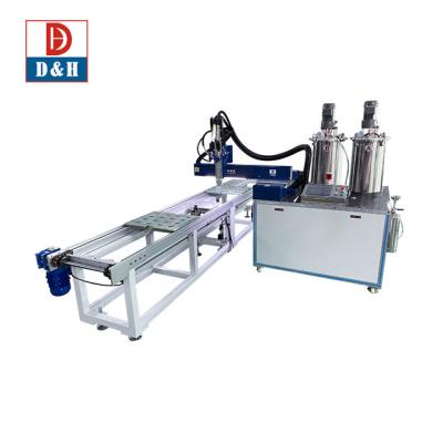 China 3 Axis Automatic Ab Glue Potting Machine Conveyor Robot Led Lamp PU Silicone Resin Dispensing and AB Filling Machine for sale