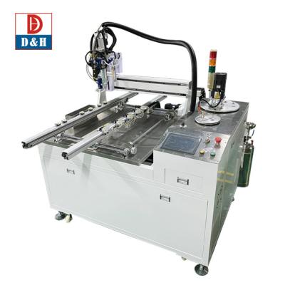 China Manufacturing Plant 2 Part Silicone Epoxy Resin Meter Mix CNC Glue Dispensing Machine for sale