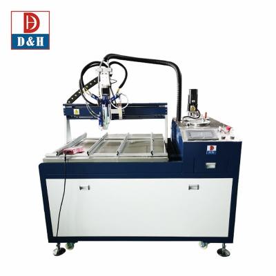 China Auto Glue Dispenser AB Mixing Doming Liquid Glue Dispensing Machine for 2-Part Resins for sale