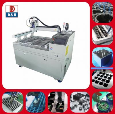 China Fully Automatic Resins Mixing Dispensing Machine Controlled by PLC Programming System for sale