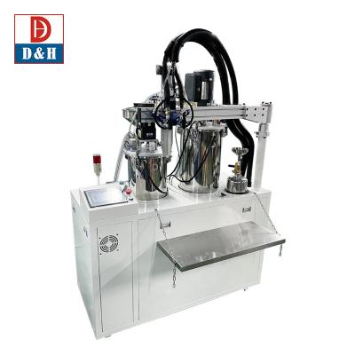 China Semi Automatic Resin Filling Machine for Casting Resin in Glue Production Workshop for sale