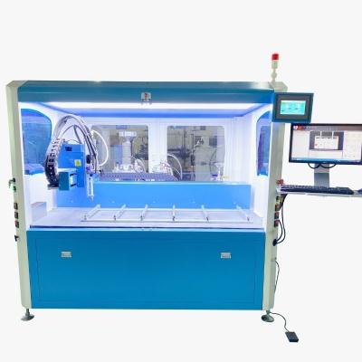 China High Precision Double Vision Positions Dispenser for Electric Driven Epoxy Gluing Machine for sale