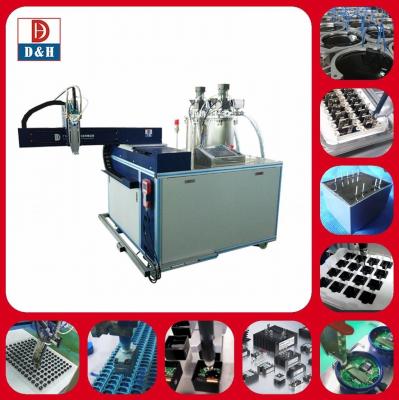 China 700x700x100 Metering Mixing Resin Applicator Machine for Silicone Dispensing Design for sale