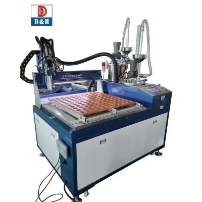 China Two Components Glue Dispensing And Potting Machine For Electronic Sensors PCBA Capacitance Relay for sale