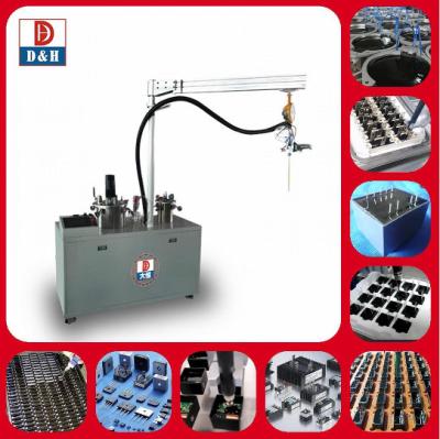 China Two Component Glue Mixer Ab Glue Mixing Dispenser Manual Pressure Barrel Dispensing Machine for sale