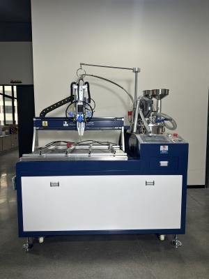 China Automatic Epoxy Resin Injection Machine with Three-Axis Glue Dispensing and 2KW Power Lable Sticker Doming for sale