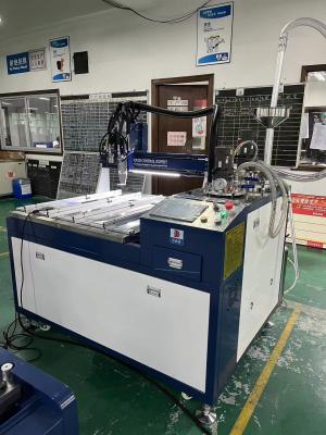 China PU Packaging Material Advanced Automated Epoxy Dispensing Machine for Domed Labels for sale