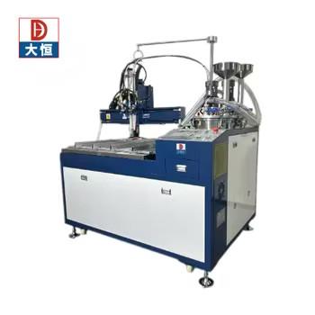 China Daheng Patent Plunger Pump 400 Epoxy Resin Machine for LED Module AB Glue Potting Robot for sale