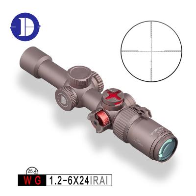 China Discovery GT 1.2-6X24IRAI 25.4mm Tube Dia Riflescope Tactical Hunting Air Gun Riflescope GT 1.2-6X24IRAI for sale