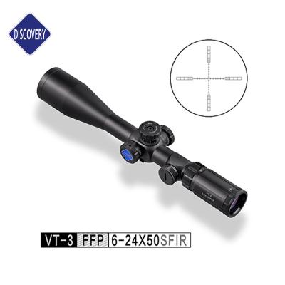 China High Quality Discovery VT-3 6-24X50SFIR FFP Reticle Riflescope Scope VT-3 6-24X50SFIR FFP for sale