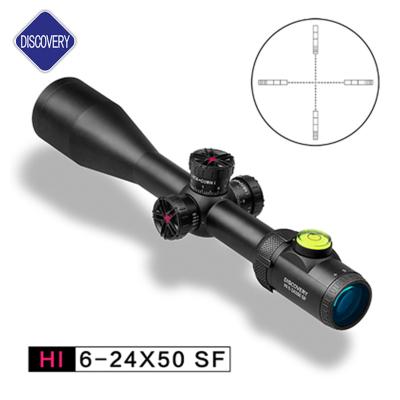 China Discovery Riflescope HI 6-24x50SF Second Focal Plane Optical Tube (SFP) 30mm Illuminated HK Reticle HI 6-24x50SF for sale