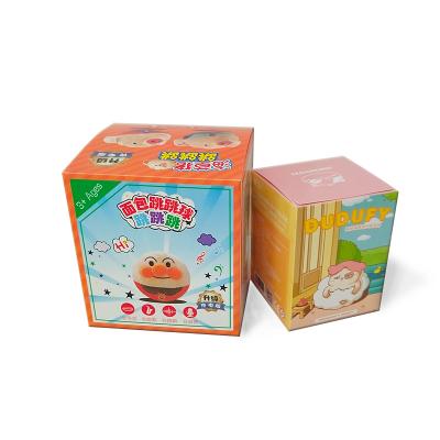 China Factory Customized Recyclable Lucky Toy Blind Box , White Cardboard Folding Card Box for sale