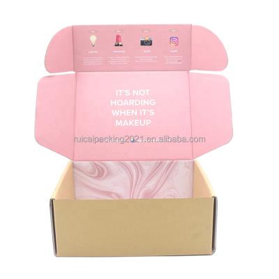 China Recycled materials professional custom packaging boxcolor box movie double-sided printing mute aircraft box for sale