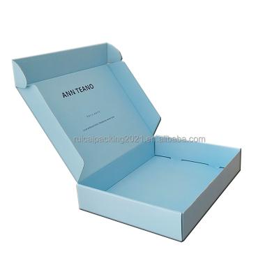 China Recycled Materials Kraft Paper Airplane Foldable Paper Box, Logistics Packaging Box, Custom Airplane Gift Box for sale