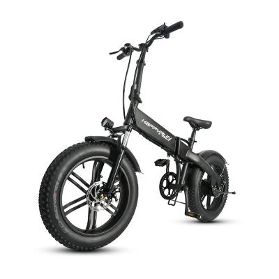 China 2022 Aluminum Alloy Popular Aluminum Alloy Brushless Motor Folding Electric Bicycle For Adults 20inch 10AH E Bike for sale