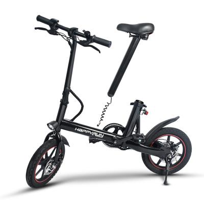 China Aluminum alloy factory wholesale long range electric road bike 14inch 350W electric bicycle with 6ah battery e bike adult for sale