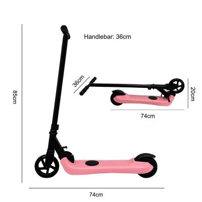 China EU Warehouse 5inch 120W Motor Mini PU Child Foldable Electric Scooter Self-balancing E Scooters For Kid for sale