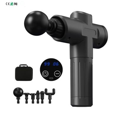 China 16 Mm Heads Massage Gun Rechargeable Portable Multi Brushless Touque High Motor Cordless Intelligent Handheld Gun for sale