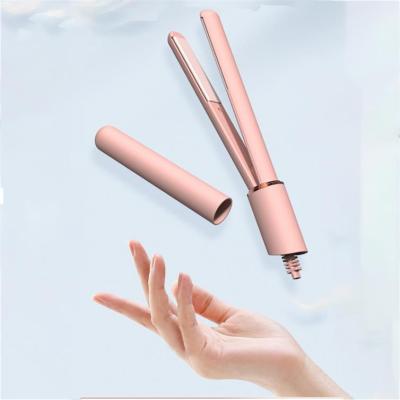 China Mini Portable Ceramic Flat Iron Professional Hair Styling Iron Home Hair Straightener Irons Styling Tools for sale