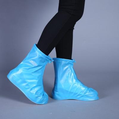 China Portable Flat Heel/High Heel PVC Outdoor Rain Boots Covers Waterproof Shoe Covers for sale