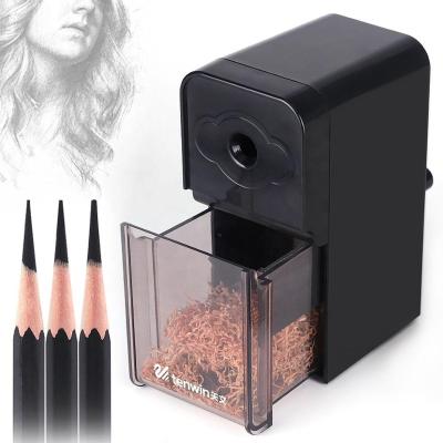 China Art Sketch Charcoal Pencil Sharpener Heavy Duty Manual Drawing Supplies for Kit Teens Artist Have Stock 12.8x12.8x6cm for sale