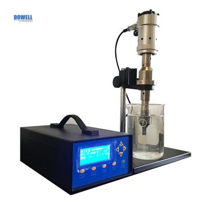 China Liquid with suspended solids DW-SD-1200-A 20khz ultrasound sonochemistry dispersion and cohesion reactor for sale