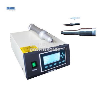 China DW-C28-800-D 28k Plastic Digital Generator Ultrasonic Plastic Cutting Machine for sale