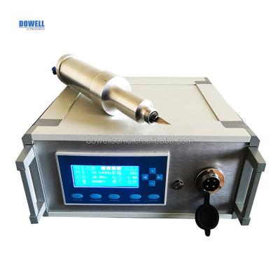 China DW-C28-800-D 28k Plastic Digital Generator Ultrasonic Leather Cutter for sale