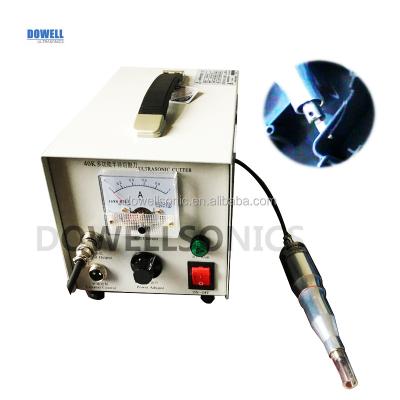 China Laser CUTTING DW-C40-100 Socket Gun Ultrasonic Plastic Sheet Cutting Machine for sale