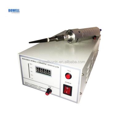 China Ultrasonic Cutter 40khz High Power Double Edge Rubber Blade Ultrasonic Desulfurized Rubber Slicing Machine Slicing Knife for sale