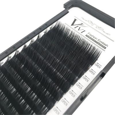 China Natural Soft Hot Selling Wicks Private Label C Loop Eyelash Extension PBT Packaging Grafting Eyelash Hand Made Eyelash for sale