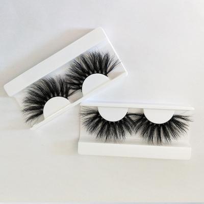 China Real 25mm 100% Natural Soft Mink Fur Eyelash Wholesaler for sale