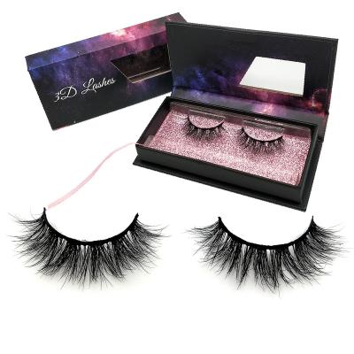 China 2019 Natural Soft Luxury Custom Free 3d Mink Lashes Private Label Mink Eyelashes for sale