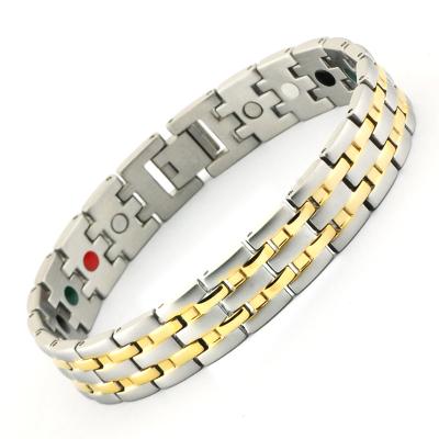 China Energinox Stainless Steel Bracelet Wholesale Japanese Magnetic Fashion Magnetic Bracelet Made in Japan for sale