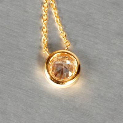 China Stainless Steel Zironium Rose Gold Pendant Simple Design High Quality Stainless Steel Women Energinox for sale