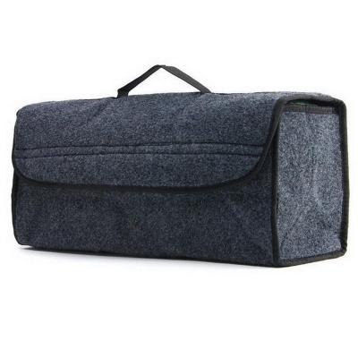 China Variable Felt Bag Felt Organizer Storage Organizer Tools Bag Box Car Trunk Print On Box Single Inner Trunk Vehicle Travel PP Tidy OEM Logo 3mm for sale